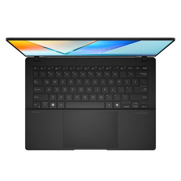 ASUS CONS NB Vivobook S14 M5406KA-QD050 14" WUXGA OLED GL, AMD Ryzen AI 7 350, 16GB, 1TB M.2, INT, NOOS, Fekete - Image 4
