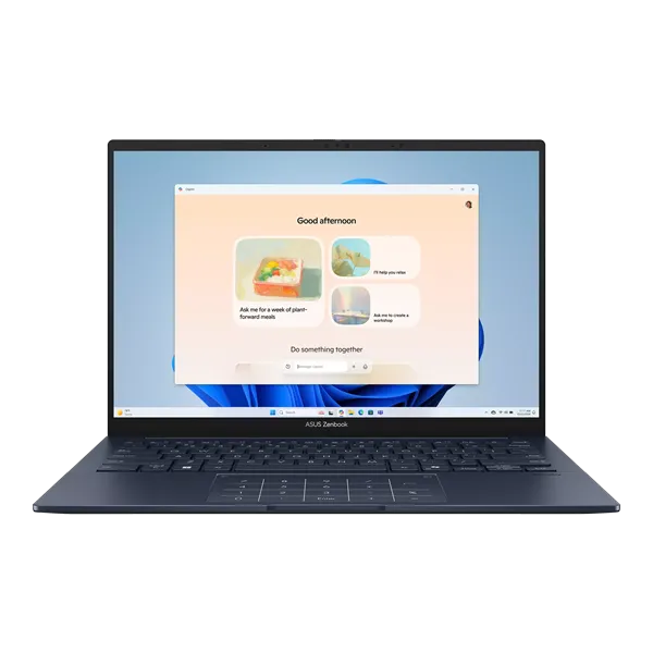 ASUS CONS NB ZenBook UX3405CA-ST1505OA 14" WQXGA+ OLED GL, Core Ultra 7 255H , 16GB, 512GB M.2, INT, NOOS, NoAdp, Ezüst