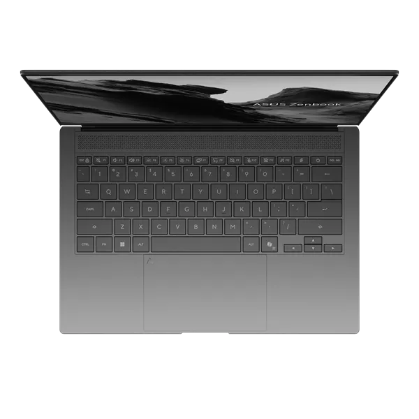 ASUS CONS NB Zenbook UX5406AA-QJ323WOA 14" WQXGA OLED, Core Ultra 7 355, 16GB, 512GB M.2, INT, WIN11H, NoAdp, Szürke - Image 3