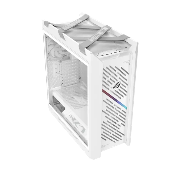 ASUS Ház ROG Strix Helios II GX601S, Tápegység nélkül, Fehér, Üvegfalú - Image 2
