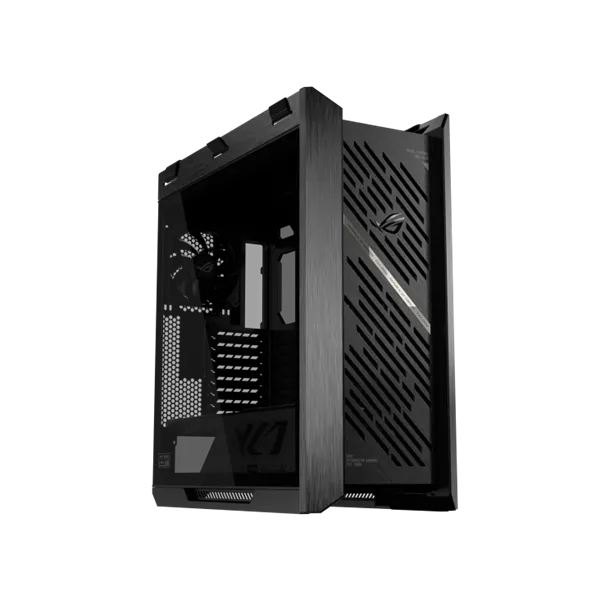 ASUS Ház ROG Strix Helios II GX601S, Tápegység nélkül, Fekete, Üvegfalú