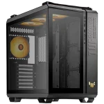 ASUS Ház TUF Gaming GT502 Plus, Tápegység nélkül, Fekete, Üvegfalú