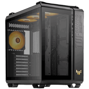 ASUS Ház TUF Gaming GT502 Plus, Tápegység nélkül, Fekete, Üvegfalú