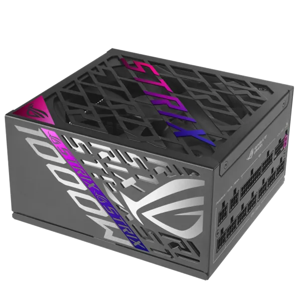 TÁP Asus ROG Strix  1000W - ROG-STRIX-1000P-GAMING- 80+ Platinum - ATX 3.1- Moduláris - fekete tápegység
