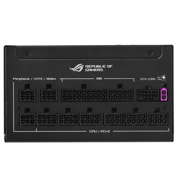 ASUS Tápegység ROG STRIX 1200W 80+ Platinum moduláris, Gen 5.1, Equalizer - Image 2