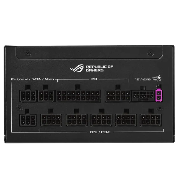 ASUS Tápegység ROG STRIX 850W 80+ Platinum moduláris Gen 5.1, Equalizer - Image 2