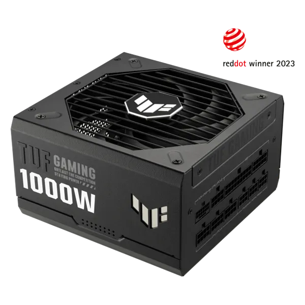 TÁP Asus TUF Gaming 1000W - TUF-GAMING-1000G - 80+ Gold - Moduláris - fekete  tápegység
