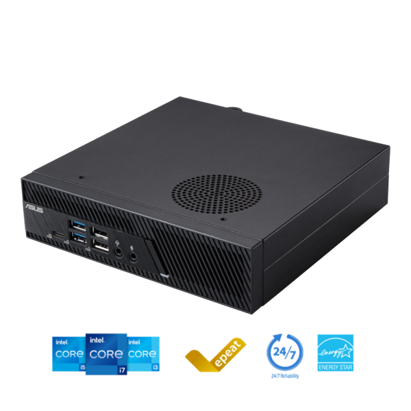 ASUS ExpertCenter miniPC PB63, Intel Core i3-13100, 8GB, 256GB SSD, HDMI, DP, WIFI, USB 2.0, USB 3.2, USB Type-C - Image 1