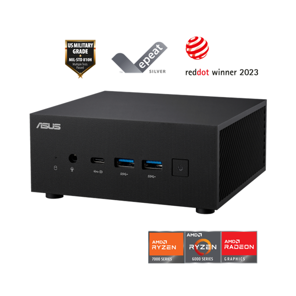 ASUS ExpertCenter miniPC PN53, AMD Ryzen 7, 16GB, 512GB, HDMI, WIFI5, BT5.0, USB 3.1 - Image 1