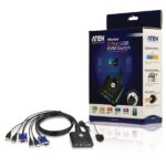 ATEN CS22U KVM Switch/kábel USB 2PC - Image 2
