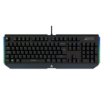 AVAX Vezetékes Billentyűzet FS01 USB, Fekete, Mechanikus, Red Switch, HUN