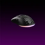 AVAX LW01 PAW3327 RGB fekete gamer egér - Image 2