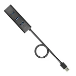AXAGON HUE-S2BL USB3.0 Charging Hub Black - Image 7
