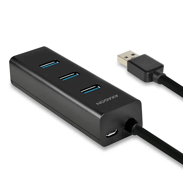 AXAGON HUE-S2BL USB3.0 Charging Hub Black - Image 8