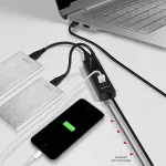 AXAGON HUE-S2BL USB3.0 Charging Hub Black - Image 14