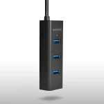 AXAGON HUE-S2BL USB3.0 Charging Hub Black - Image 15