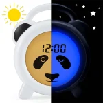 Alecto BC100PANDA Alvástréner éjszakai fény és ébresztőóra panda - Image 5