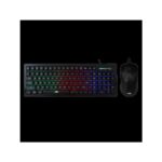 BARACUDA BGC-011B ORCA-B gamer combo fekete billentyűzet (memb. ang.) + egér
