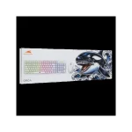 BARACUDA BGC-011W ORCA-W gamer combo fehér billentyűzet (memb. ang.) + egér - Image 4