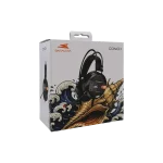 BARACUDA BGH-031B CONCH-B vezetékes gamer fejhallgató mikrofonnal, fekete - Image 5