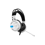 BARACUDA BGH-031W CONCH-W vezetékes gamer fejhallgató mikrofonnal, fehér - Image 2