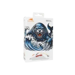 BARACUDA BGM-091W SEAL-W vezetékes gamer egér, 12800 dpi, fehér - Image 4