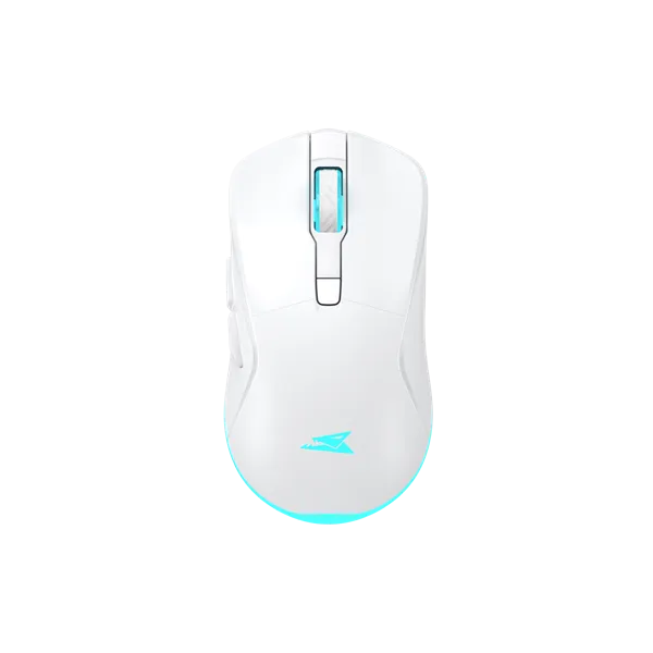 BARACUDA BGM-122W TURTLE-W vezetékes gamer egér, 3200dpi 6D, fehér