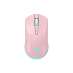 BARACUDA BGM-124P TURTLE-P vezetékes gamer egér, 3200dpi, pink