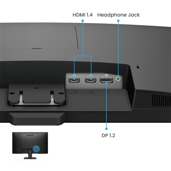 BenQ Monitor 27" - GW2790 (IPS, Eye-Care,Brightness intelligence16:9, 1920x1080, 5ms, 250cd/m2, 100Hz, HDMI/DP, Speaker) - Image 10