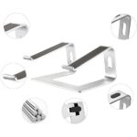 BLACKBIRD Notebook Állvány, nagyteherbírású alumínium ezüst, 10-17" - Image 3