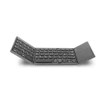 BLACKBIRD Vezeték Nélküli Multimédiás Billentyűzet Összecsukható Bluetooth Touchpaddal fekete, UK - Image 2
