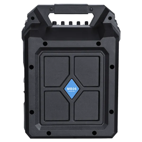 BLAUPUNKT MB06 Bluetooth Party karaoke hangszóró, 1 db mikrofon, 500W, Fekete (RTVBLAS002) - Image 3