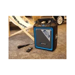 BLAUPUNKT MB06 Bluetooth Party karaoke hangszóró, 1 db mikrofon, 500W, Fekete (RTVBLAS002) - Image 5