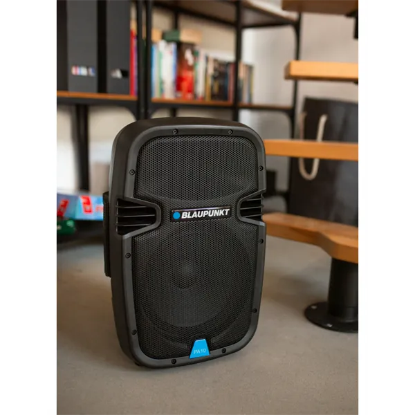 BLAUPUNKT PA12 Bluetooth hangszóró, karaoke funkció,  1 mikrofon, USB, 650W, Fekete (RTVBLAS004) - Image 5