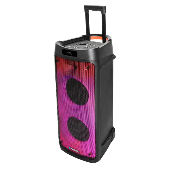BLAUPUNKT PB08DB Bluetooth party hangszóró, RMS, TWS, FM,AUX, 2 mikrofon, 700W, Fekete (RTVBLAS018) - Image 2