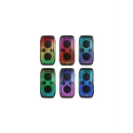 BLAUPUNKT PB60X Bluetooth Party MDF hangszóró, AUX, LED világítás, 120W, Fekete - Image 2