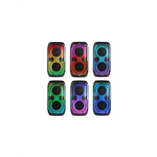 BLAUPUNKT PB60X Bluetooth Party MDF hangszóró, AUX, LED világítás, 120W, Fekete - Image 2