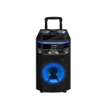BLAUPUNKT PS6 Bluetooth hangszóró karaoke funkcióval, TWS, FM, AUX, 1 mikrofon, 600W, Fekete (RTVBLAS011)