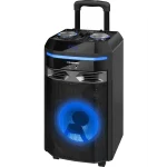 BLAUPUNKT PS6 Bluetooth hangszóró karaoke funkcióval, TWS, FM, AUX, 1 mikrofon, 600W, Fekete (RTVBLAS011) - Image 2