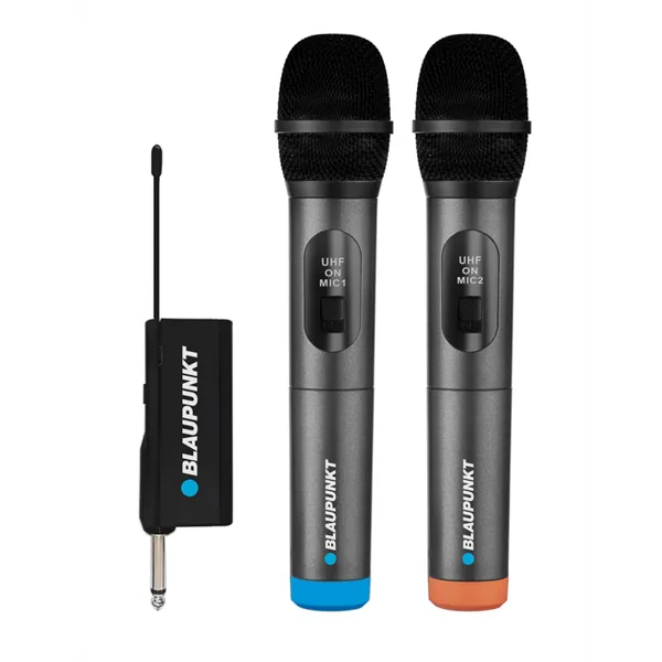 BLAUPUNKT WM60UDB Vezeték nélküli UHF mikrofon, 2 db (RTVBLAS022)