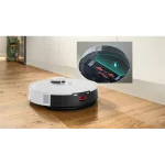 BOSCH BCRC1W Spotless Robotporszívó és felmosó, portartály: 400ml, víztartály:220ml, Fehér - Image 2