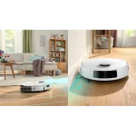 BOSCH BCRC1W Spotless Robotporszívó és felmosó, portartály: 400ml, víztartály:220ml, Fehér - Image 5