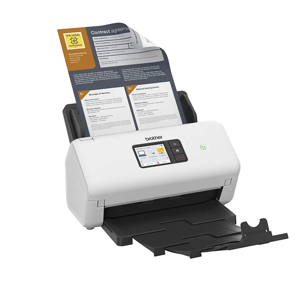 BROTHER Asztali dokuszkenner ADS4500W, A4, 35 oldal/perc, USB/LAN/Wifi, ADF, duplex, 1200x1200 dpi, 256MB - Image 3
