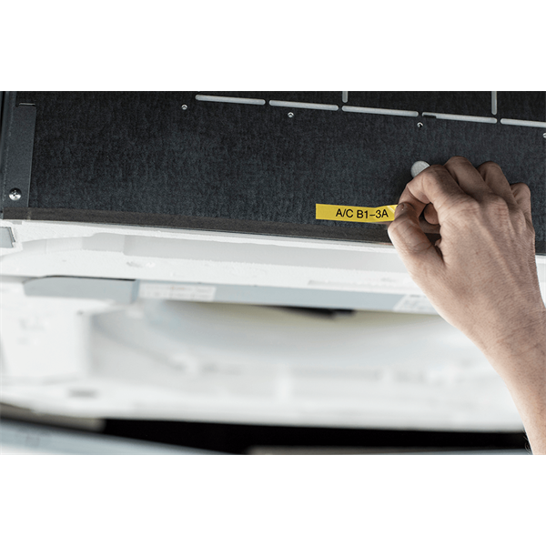 BROTHER Címkenyomtató PT-E110, ipari (kézi), 20mm/mp, QWERTY billentyűzet, TZe/HGe szalag 12mm-ig, hordtáskával - Image 9