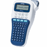 BROTHER Címkenyomtató PT-H107, kézi, thermál, 20mm/mp, ABC billenytűzet, TZe szalag 3,5-12mm