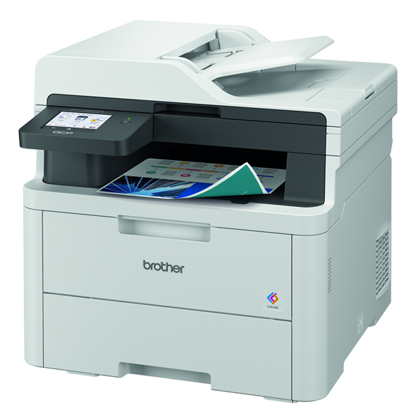 BROTHER LED MFP, NY/M/S DCP-L3560CDWYJ1, A4, színes, 26 lap/perc, USB/LAN/Wifi, ADF, 600x2400, Duplex, 512MB - Image 3