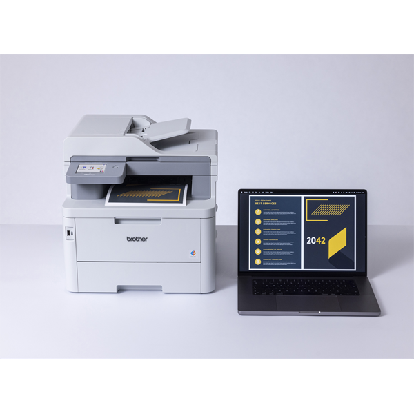 BROTHER LED MFP NY/M/S/F MFC-L8340CDW, A4, színes, 30 lap/perc, WiFi/USB, ADF, Duplex, 600x600dpi, 512MB - Image 4