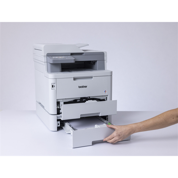 BROTHER LED MFP NY/M/S/F MFC-L8390CDW, A4, színes, 30 lap/perc, WiFi/LAN/USB, DADF, full duplex, 600x600dpi, 512MB - Image 6