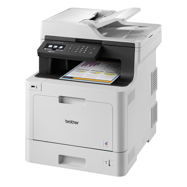 BROTHER Lézer MFP NY/M/S/F MFC-L8690CDW, A4, színes, 31 lap/perc, WiFi/LAN/USB, DADF, full duplex, 2400x600dpi, 512MB - Image 1