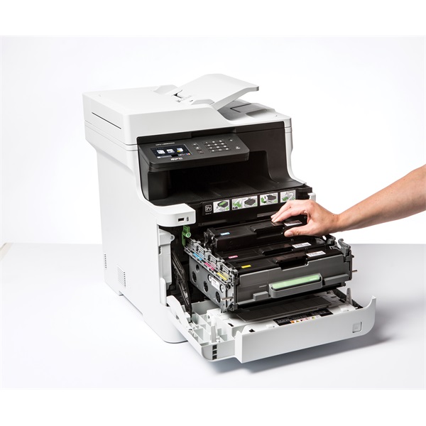 BROTHER Lézer MFP NY/M/S/F MFC-L8690CDW, A4, színes, 31 lap/perc, WiFi/LAN/USB, DADF, full duplex, 2400x600dpi, 512MB - Image 7
